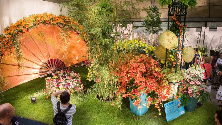 圖爾恩國際園藝博覽會,圖爾恩國際園藝博覽會現場，花園展現場