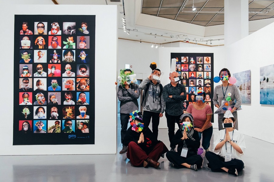 個性口罩展，疫情下的展覽，口罩展